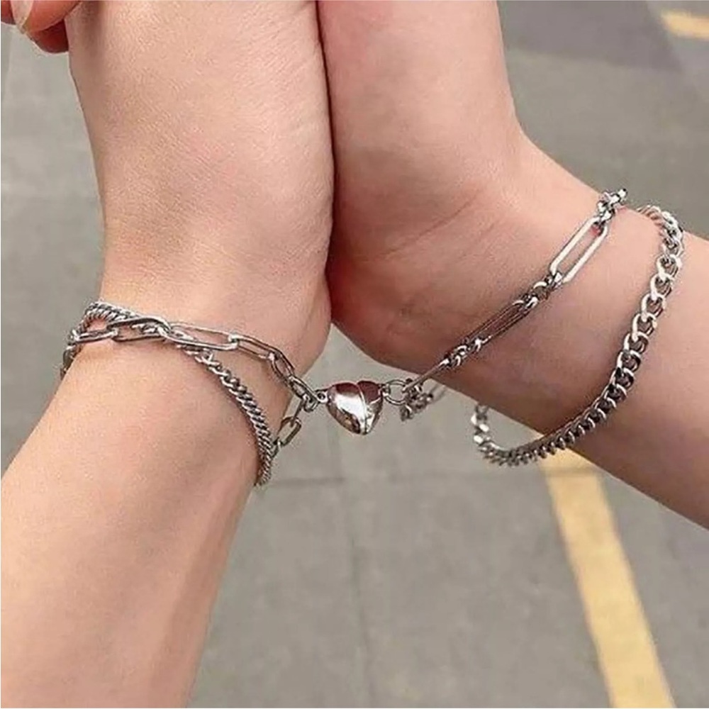 Magnetic Couple Bracelet Couple Never Transfer Love Gift To Boyfriend